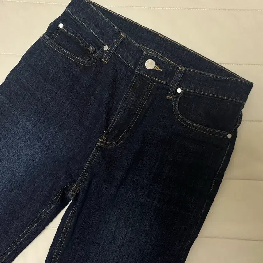 [BUNJANG] YUMER Jane Denim Dark Indigo Jeans / 유메르 제인 데님 다크인디고 1+