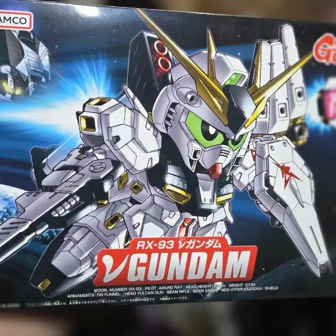 [BUNJANG] Bandai SD Gundam BB Warrior RX-93 Nu Gundam Model Kit / 반다이 sd건담  bb전사  RX-93 뉴건담 건담 프라모델 미개봉