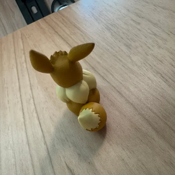 [BUNJANG] Pokemon Eevee Figure / [개봉] 포켓몬스터 와구 냠냠 열매 시리즈 이브이 피규어 가챠