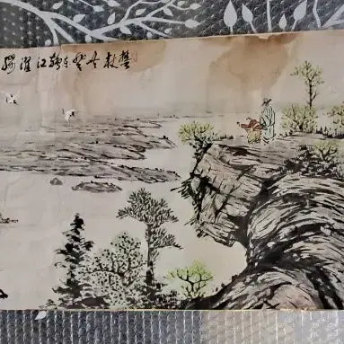 [BUNJANG] Antique Korean Spring Landscape Painting / 동양화 봄 산수화 옛날그림