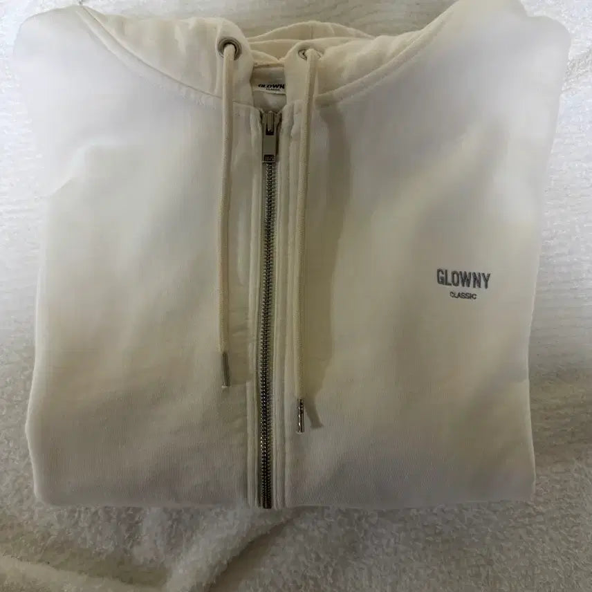 [SOLD OUT] 글로니G BOXY ZIP UP (IVORY)L