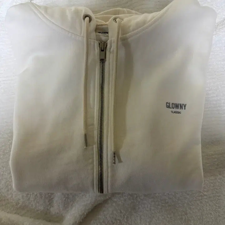 [SOLD OUT] 글로니G BOXY ZIP UP (IVORY)L