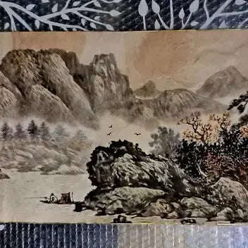 [BUNJANG] Antique Korean Painting Landscape / 동양화 추경 산수 옛날그림