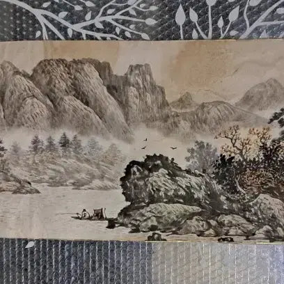 [BUNJANG] Antique Korean Painting Landscape / 동양화 추경 산수 옛날그림