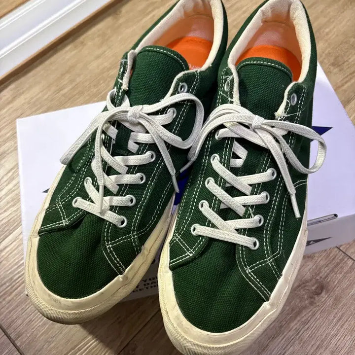 [BUNJANG] Catchball BP-02 Dark Green Sneakers / 캐치볼 BP-02 다크그린 (280)