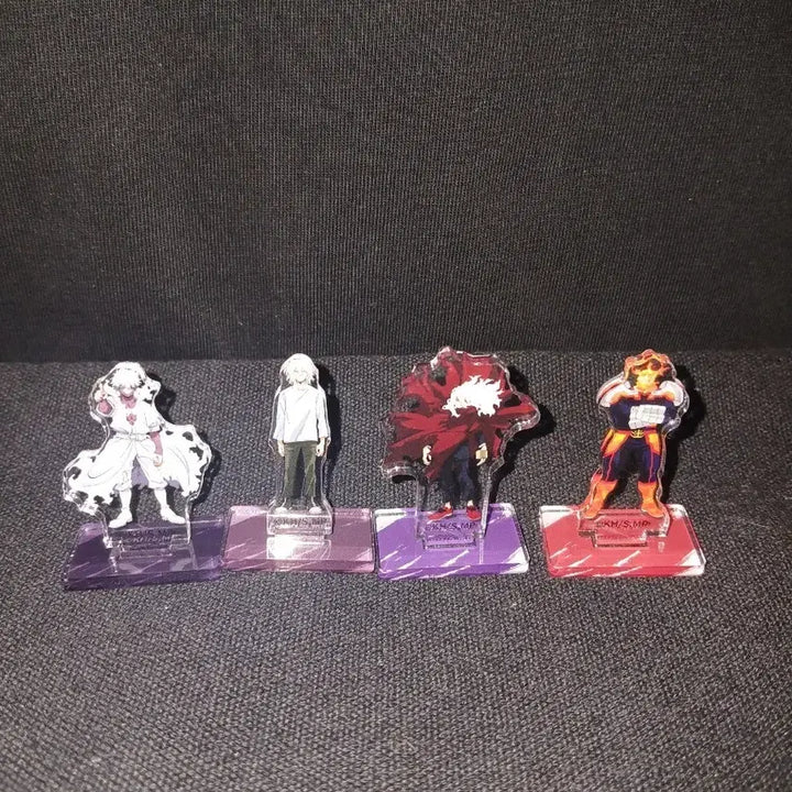 [BUNJANG] My Hero Academia Mini Acrylic Stand Set / 나의 히어로 아카데미아 미니 아크릴 스탠드 4종