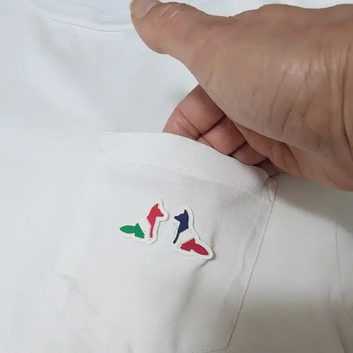[SOLD OUT] 메종키츠네 정품 반팔 M