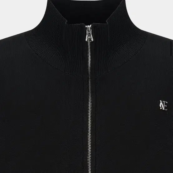 [BUNJANG] Noise Knit Zip-up Cardigan Black L / 노이스 니트 집업 가디건 블랙 L 새상품