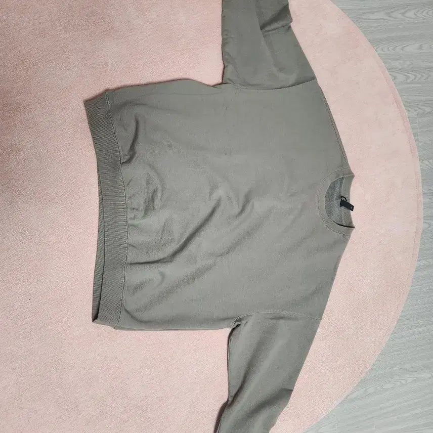 [BUNJANG] Moif Sweat Shorts Set Olive Gray / 모이프 스웻쇼츠셋업 올리브그레이색상