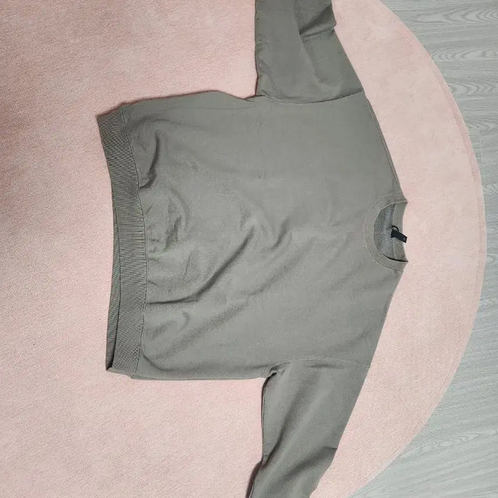 [BUNJANG] Moif Sweat Shorts Set Olive Gray / 모이프 스웻쇼츠셋업 올리브그레이색상