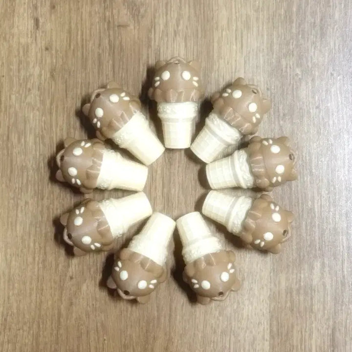 [BUNJANG] Choco Vanilla Gelato Cat Ice Cream Clicker Click Coffee Jet Toy Keycap / (한정판매)초코바닐라젤라또고양이아이스크림 클리커클릭커피젯토이키캡3D장난감