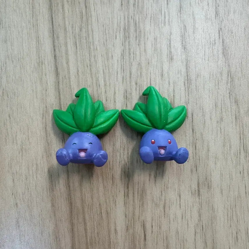 [BUNJANG] Pokemon Snorlax Series Oddish Figure Set / [개봉] 포켓몬스터 모두의 잠만보 시리즈 뚜벅쵸 피규어 가챠 세트