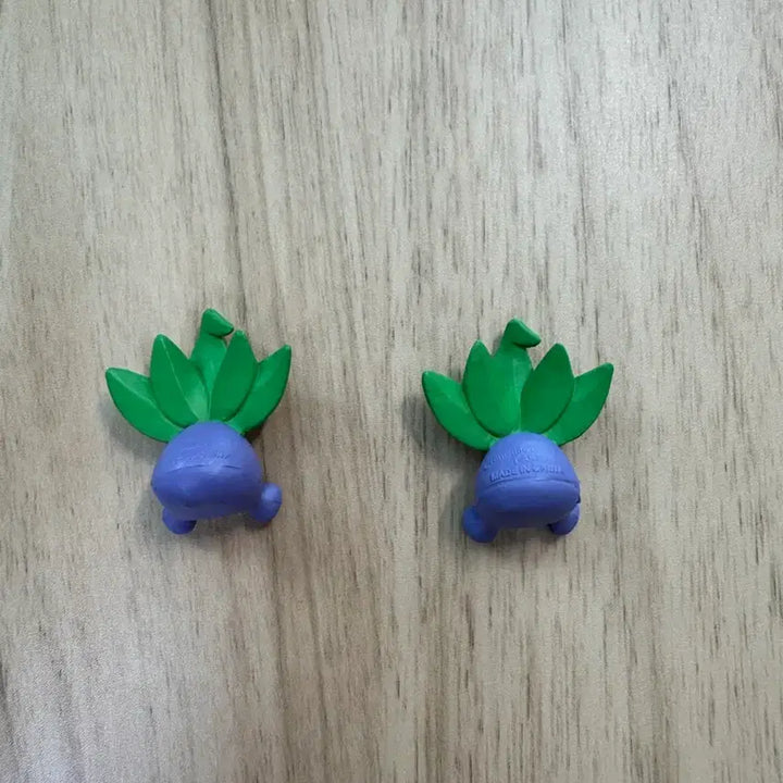 [BUNJANG] Pokemon Snorlax Series Oddish Figure Set / [개봉] 포켓몬스터 모두의 잠만보 시리즈 뚜벅쵸 피규어 가챠 세트