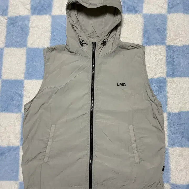 [BUNJANG] LMC Hooded Vest Gray (L) / LMC 후드 조끼 그레이 (L)