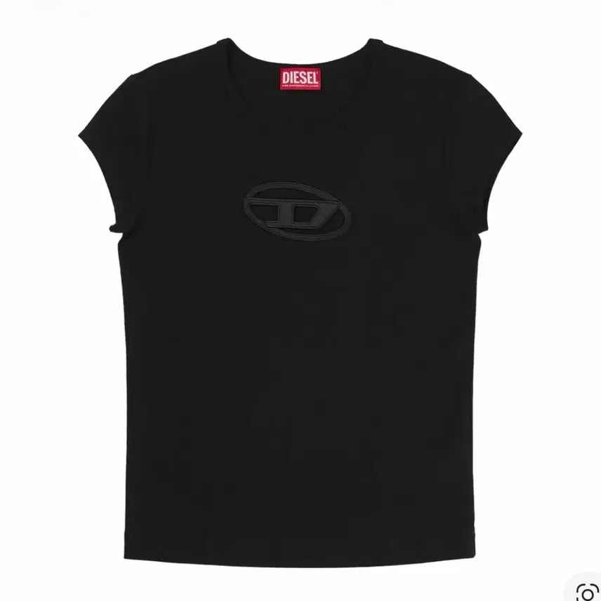 [SOLD OUT] 디젤 T-안지 피카부 티셔츠 블랙 m