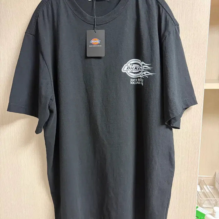 [BUNJANG] Dickies Anti Social Club Flame T-shirt / 새상품) 디키즈 x 안티소셜클럽 플레임 티셔츠