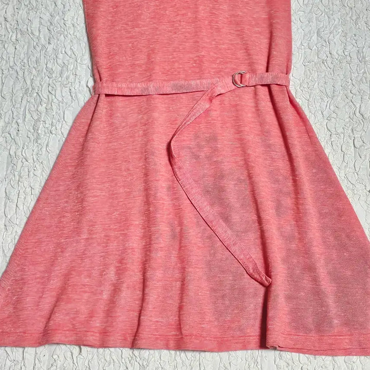 [BUNJANG] Lacoste Orange Pique Belted Dress / 34/55~66/라코스테 오렌지 피케 벨트 원피스