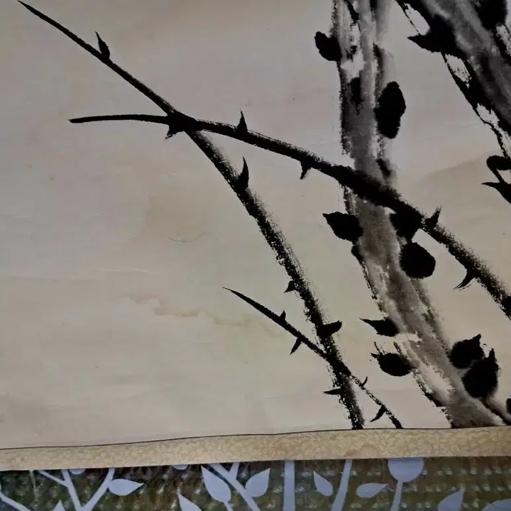 [BUNJANG] Oriental Painting Peony Ink Painting / 동양화 모란도 묵화