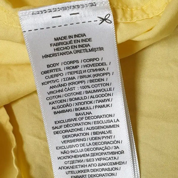 [BUNJANG] Polo Ralph Lauren Yellow Long Shirt / 폴로 랄프로렌 옐로우 롱 셔츠 남방 여성95~100