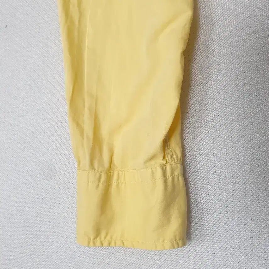 [BUNJANG] Polo Ralph Lauren Yellow Long Shirt / 폴로 랄프로렌 옐로우 롱 셔츠 남방 여성95~100