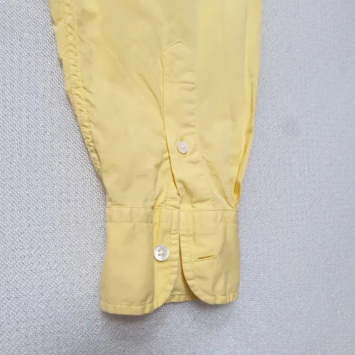 [BUNJANG] Polo Ralph Lauren Yellow Long Shirt / 폴로 랄프로렌 옐로우 롱 셔츠 남방 여성95~100