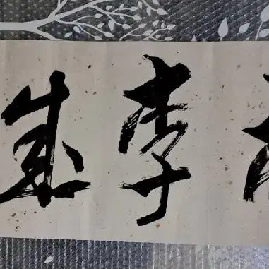 [BUNJANG] Antique Calligraphy Scroll / 옛날 서예글