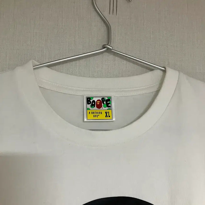 [BUNJANG] BAPE Baby Milo Heart T-shirt White / [XL] 베이프 하트 베이비 마일로 티셔츠 화이트
