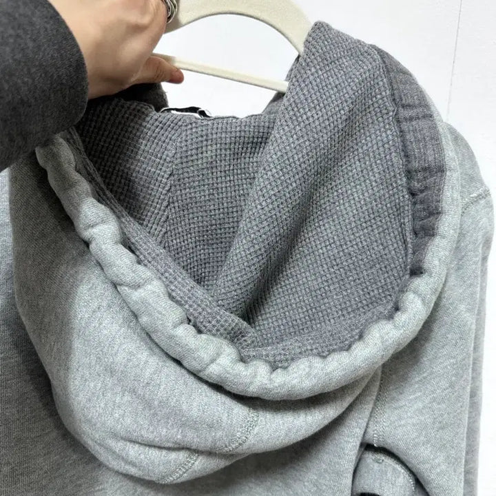 [BUNJANG] Abercrombie Grey Hooded Zip-up / 아베크롬비 회색 후드집업