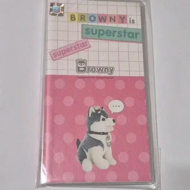 [BUNJANG] Classic Brownie Schedule Notebook / 고전 브라우니 스케줄 수첩