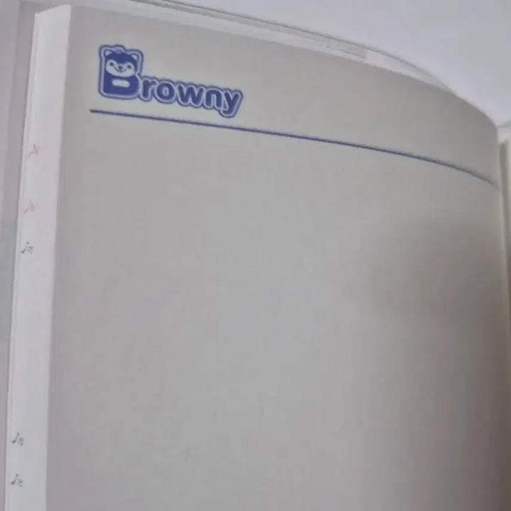 [BUNJANG] Classic Brownie Schedule Notebook / 고전 브라우니 스케줄 수첩