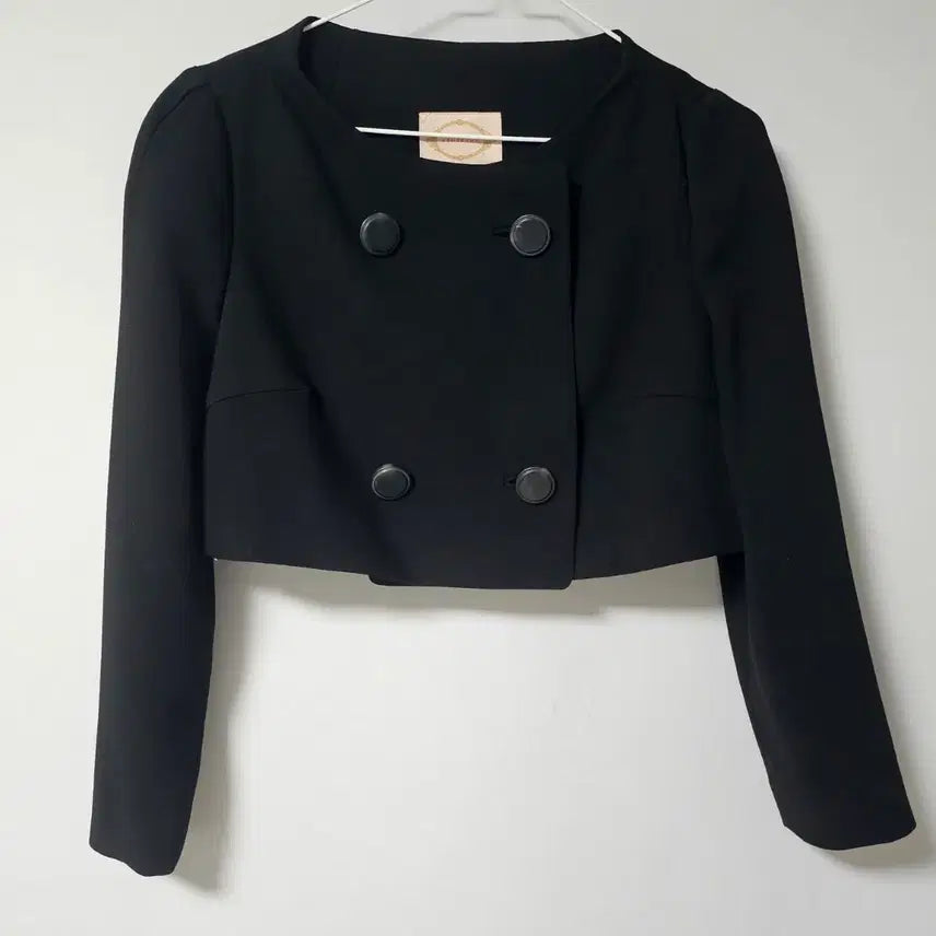 [SOLD OUT] 55)레니본  간절기 여성 크롭 자켓