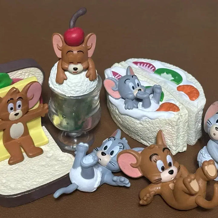 [BUNJANG] Tom and Jerry Figure Bundle Set / 톰과 제리 가챠 피규어 일괄