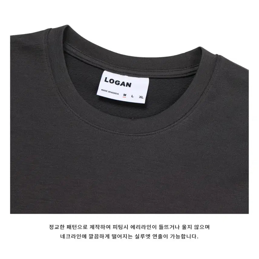 [BUNJANG] LOGAN Cool Max Muscle Fit Short Sleeve T-Shirt / LOGAN 쿨맥스 머슬핏 반팔티 4color