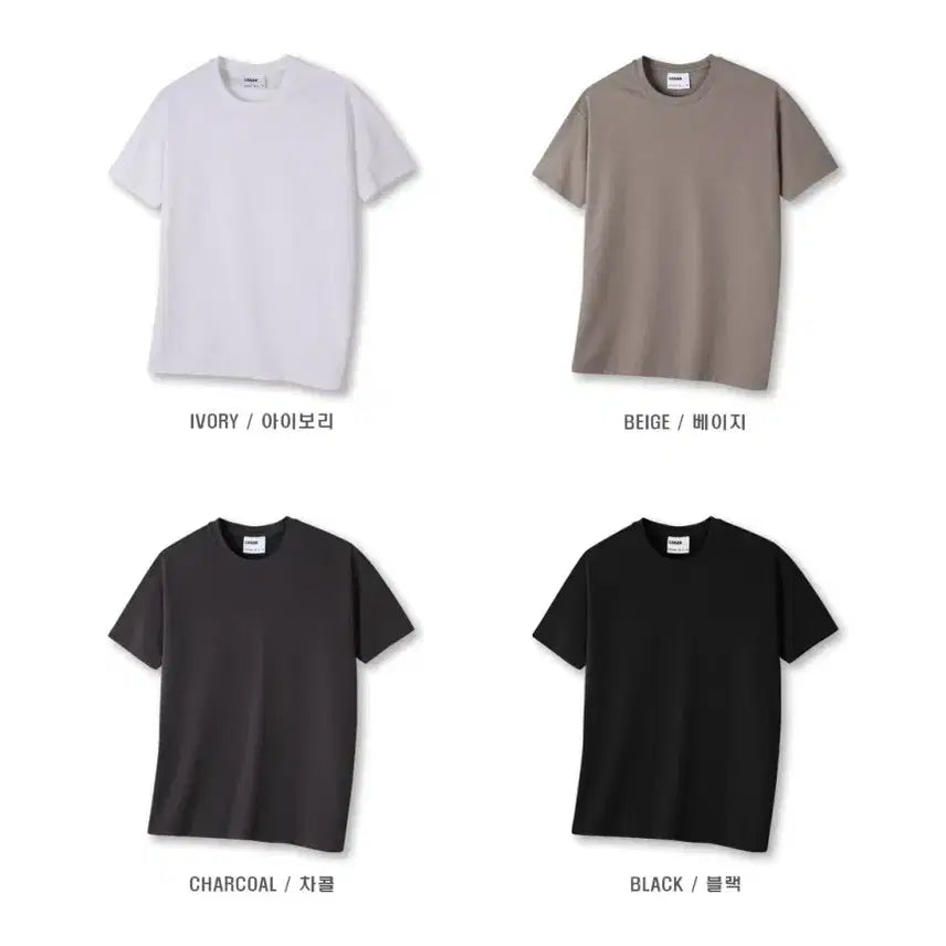 [BUNJANG] LOGAN Cool Max Muscle Fit Short Sleeve T-Shirt / LOGAN 쿨맥스 머슬핏 반팔티 4color