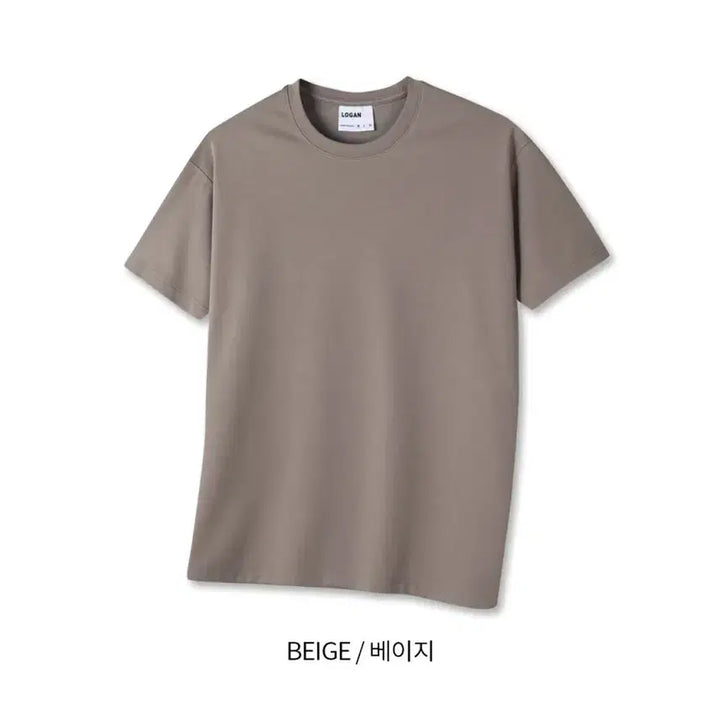 [BUNJANG] LOGAN Cool Max Muscle Fit Short Sleeve T-Shirt / LOGAN 쿨맥스 머슬핏 반팔티 4color