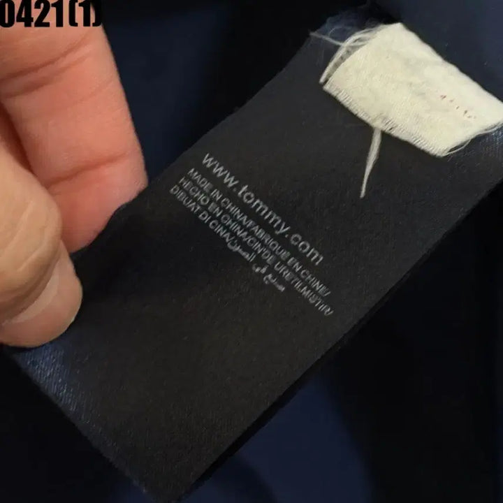 [BUNJANG] Tommy Hilfiger Navy Padded Vest 176 / 타미힐피거 패딩조끼 176