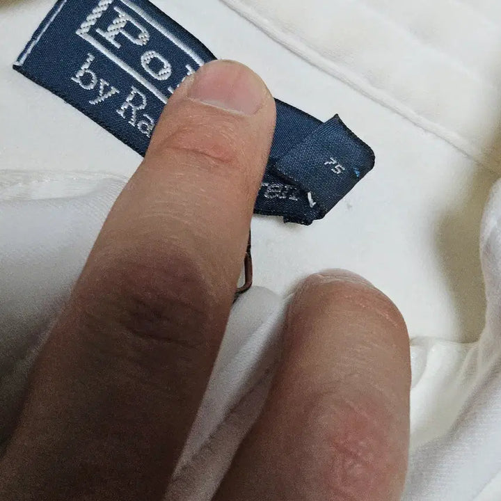[SOLD OUT] 폴로랄프로렌 화이트 빅포니 코튼 집업 져지 XL