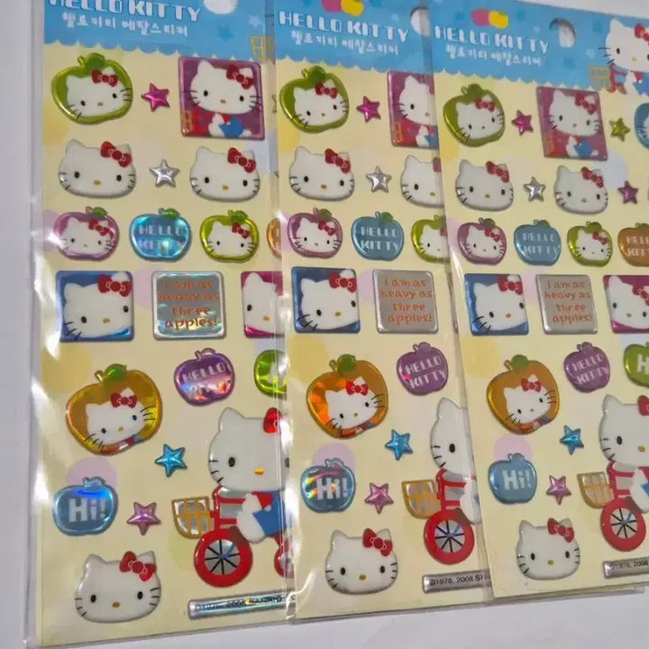 [SOLD OUT] 고전 헬로키티 메탈 스티커