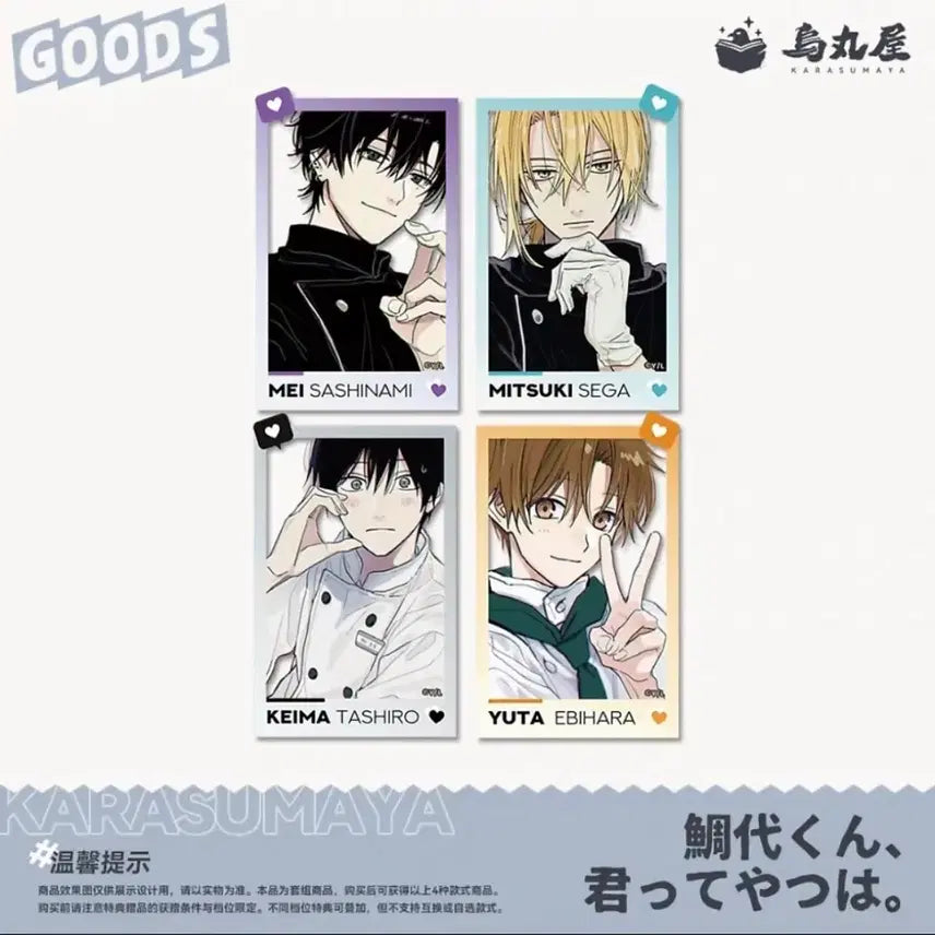 [BUNJANG] Tashiro Acrylic Photocard Set / 타시로 너란 녀석은 아크릴 포토카드 세트