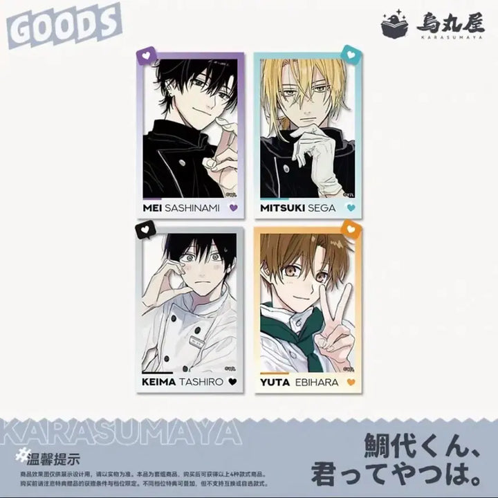 [BUNJANG] Tashiro Acrylic Photocard Set / 타시로 너란 녀석은 아크릴 포토카드 세트