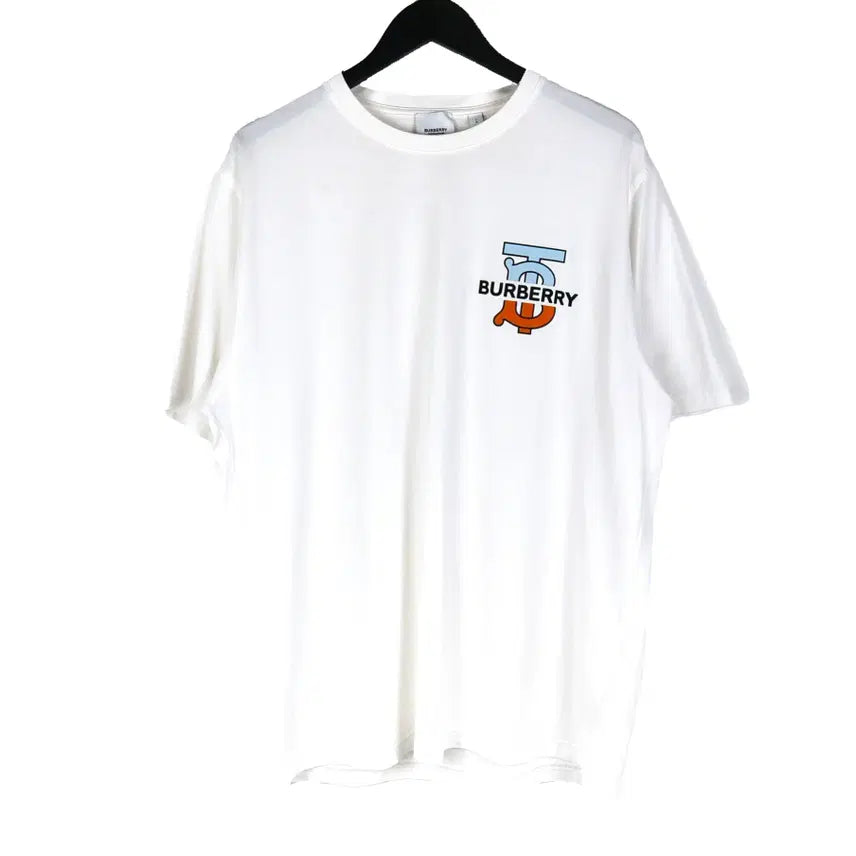 [BUNJANG] Burberry TB Logo Short Sleeve T-shirt / L105버버리 TB 로고 반팔
