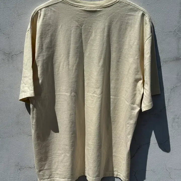 [BUNJANG] quebec Ivory Lettering Vintage T-shirt / [XL] quebec 아이보리 레터링 빈티지 반팔 티셔츠 CANADA