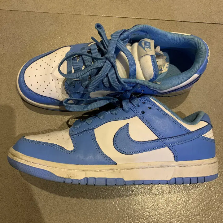 [BUNJANG] Nike Dunk Low Retro University Blue Sneakers / 250 나이키 덩크 로우 레트로 유니버시티 블루