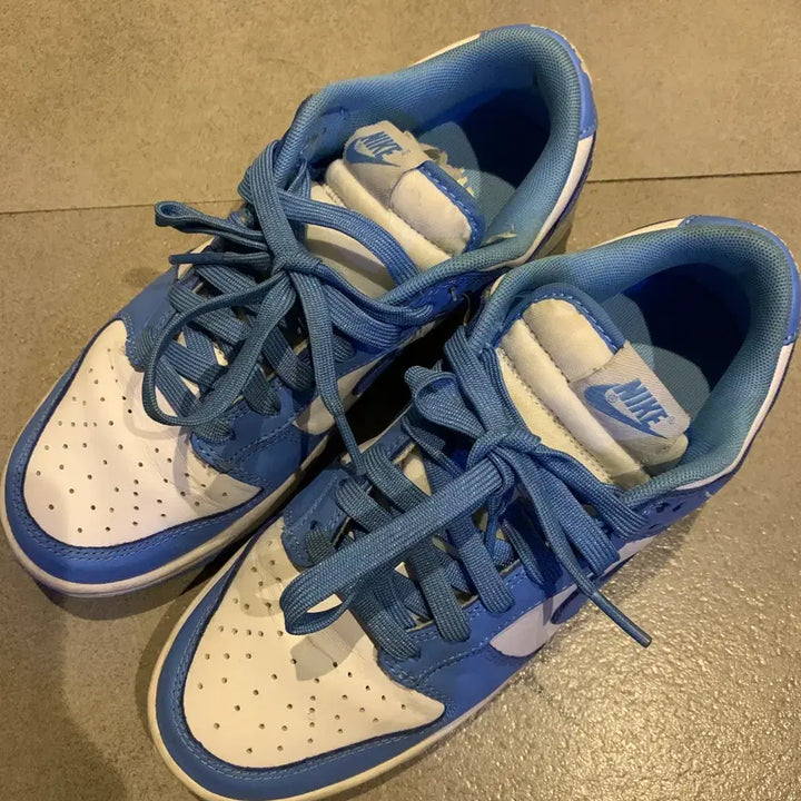 [BUNJANG] Nike Dunk Low Retro University Blue Sneakers / 250 나이키 덩크 로우 레트로 유니버시티 블루