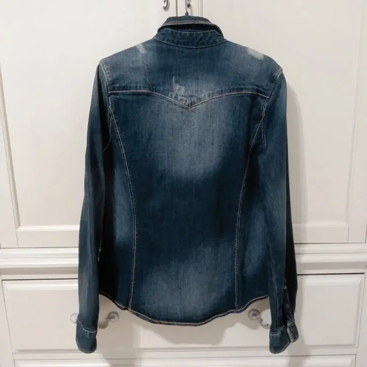 [BUNJANG] Buckaroo &amp; Tankers Indigo Denim Shirt and Pants Set / 상태최상)버커루셔츠+탱커스바지 시스템시슬리오즈세컨지컷보브sjsj미샤온앤온