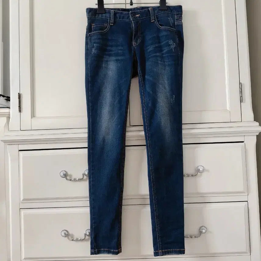 [BUNJANG] Buckaroo &amp; Tankers Indigo Denim Shirt and Pants Set / 상태최상)버커루셔츠+탱커스바지 시스템시슬리오즈세컨지컷보브sjsj미샤온앤온