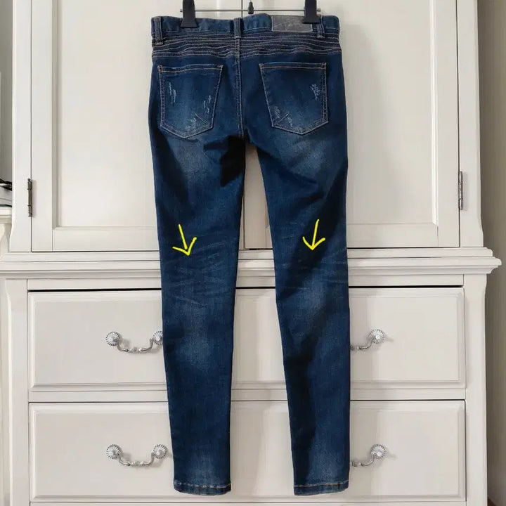 [BUNJANG] Buckaroo &amp; Tankers Indigo Denim Shirt and Pants Set / 상태최상)버커루셔츠+탱커스바지 시스템시슬리오즈세컨지컷보브sjsj미샤온앤온