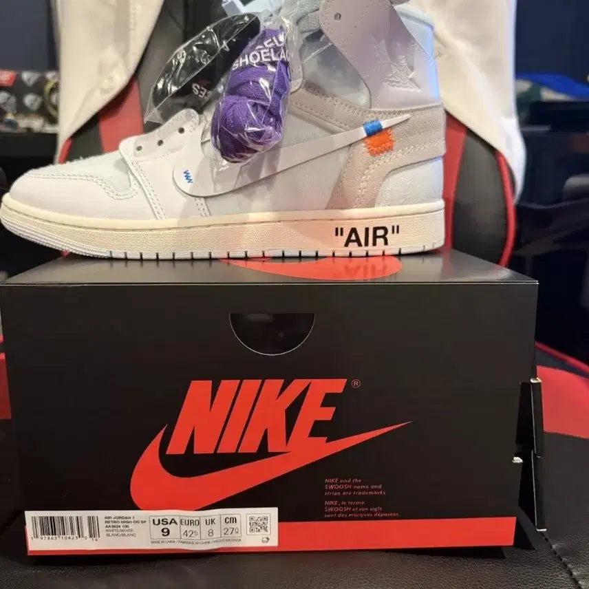 [SOLD OUT] 조던 1 하이 버질 아블로 아카이브 알래스카 270/9us/42.5