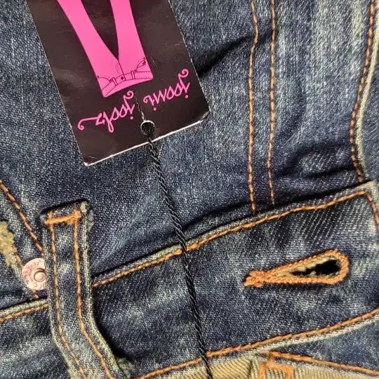 [BUNJANG] Jumi Look Floral Embroidered Flare Denim Pants / 새상품))주미 룩  플라워 자수 나팔 데님 팬츠