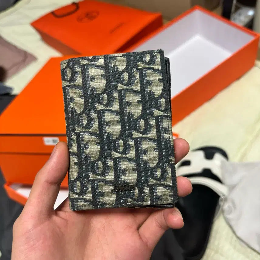 [SOLD OUT] [정품] 23년식 디올 오블리크 오거나이저 베이지